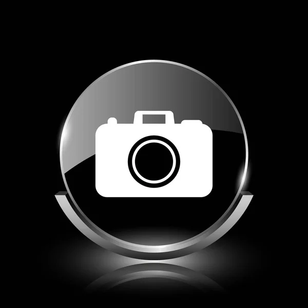 Ikone der Fotokamera — Stockfoto