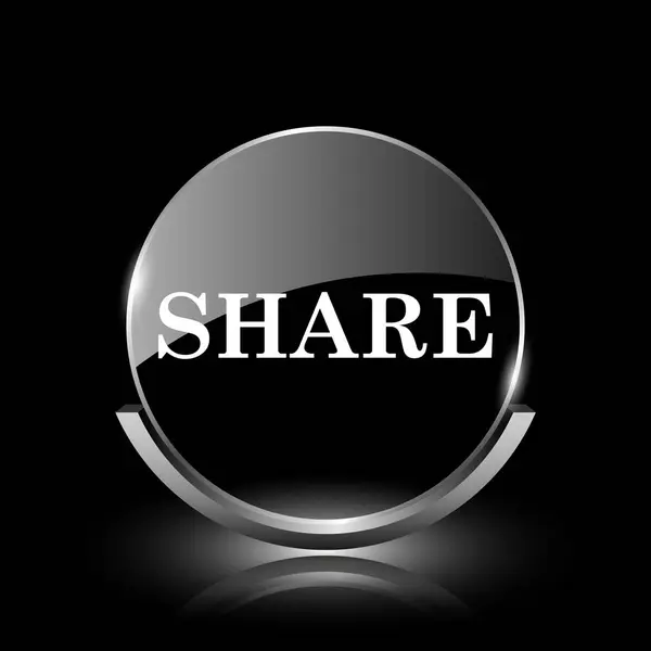 Compartilhar Ícone — Fotografia de Stock