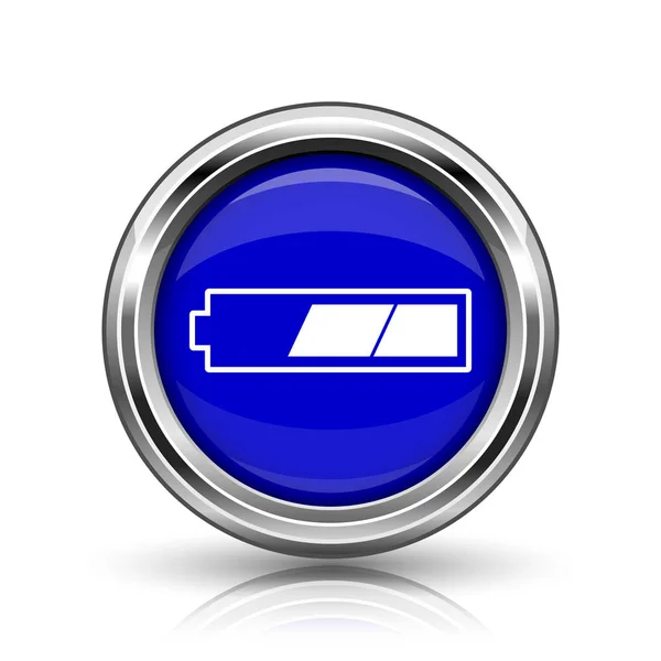2 trzecie bateria ikona — Zdjęcie stockowe