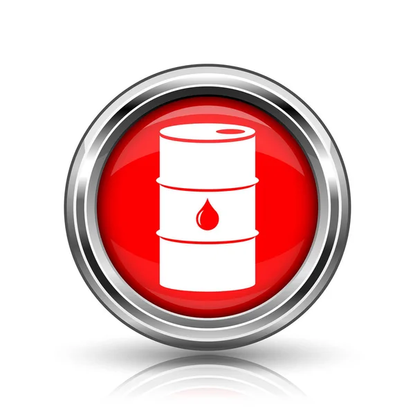 Значок барреля нефти — стоковое фото