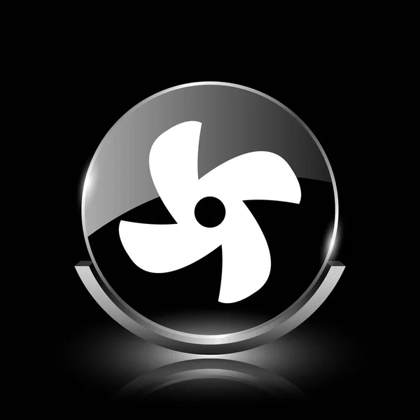 Wentylator ikona — Zdjęcie stockowe