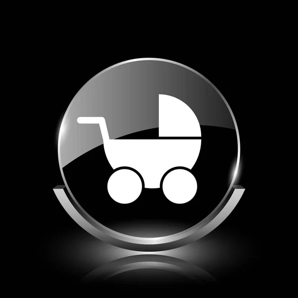 Kinderwagen-Ikone — Stockfoto