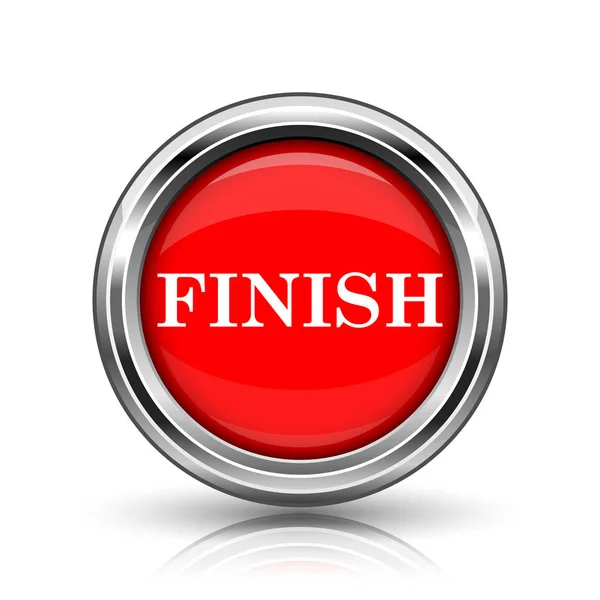 Finish icon — Stock Photo, Image