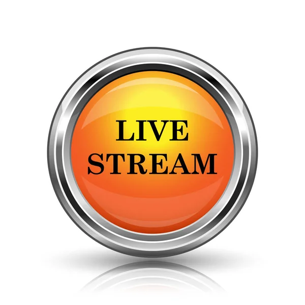 Live stream icon — Stock Photo, Image