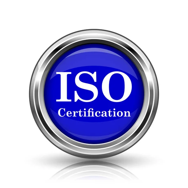 ISO certifiering ikonen — Stockfoto