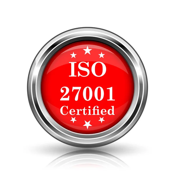 Iso 27001 图标 — 图库照片