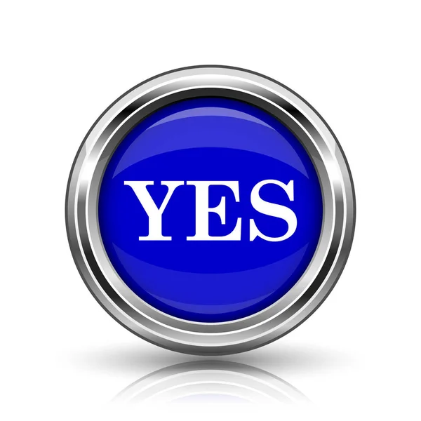 Yes icon — Stock Photo, Image