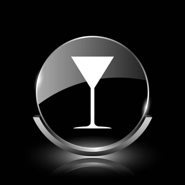 Martini glas icoon — Stockfoto