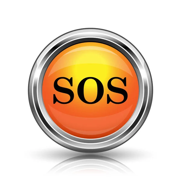 SOS icon — Stock Photo, Image