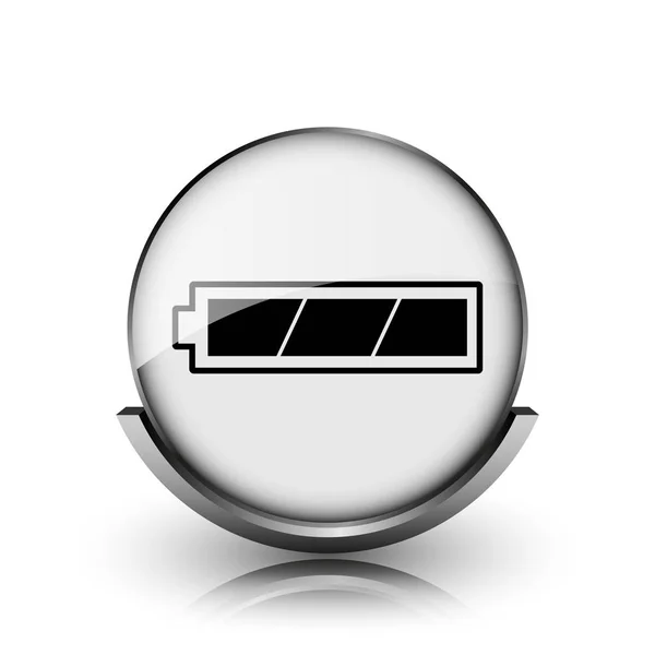 Fully charged battery icon — Zdjęcie stockowe