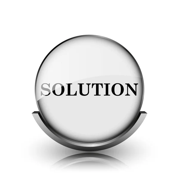 Solution icon — Stock Photo, Image