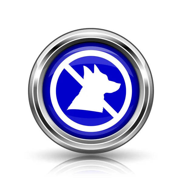 Yasak köpekler simgesi — Stok fotoğraf