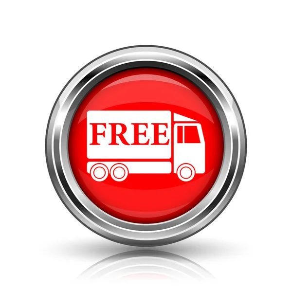 Free delivery truck icon — Stock Photo, Image