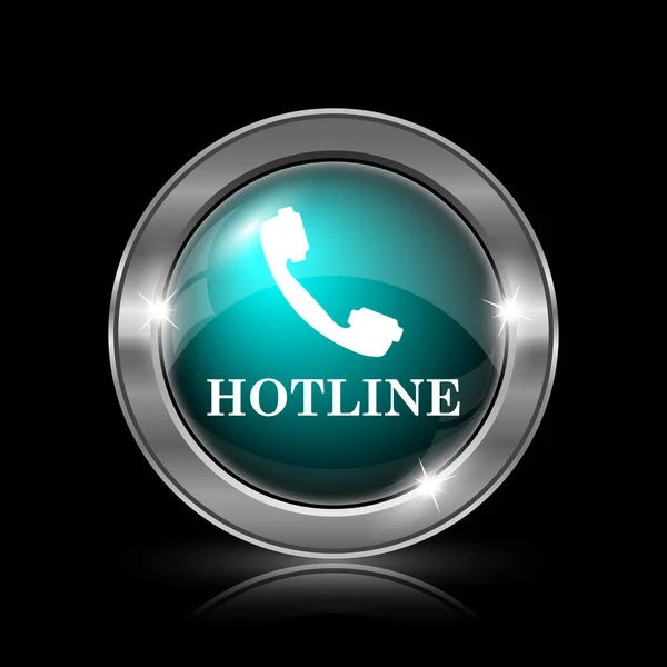 Hotline εικονίδιο — Φωτογραφία Αρχείου