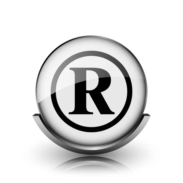 Registered mark icon — Stock Photo, Image