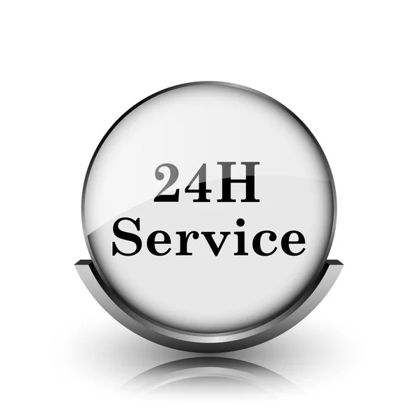 Ikona usług 24h — Zdjęcie stockowe