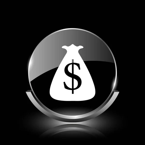 Dollar sack icon — Stock Photo, Image