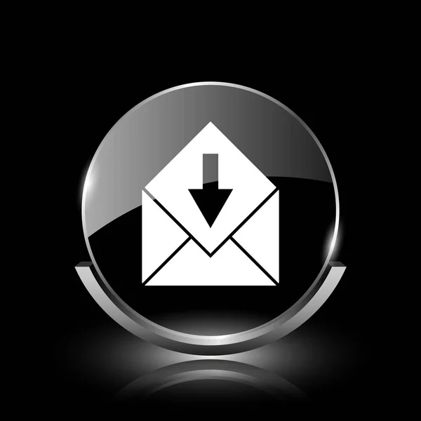 Recibir icono de correo electrónico — Foto de Stock