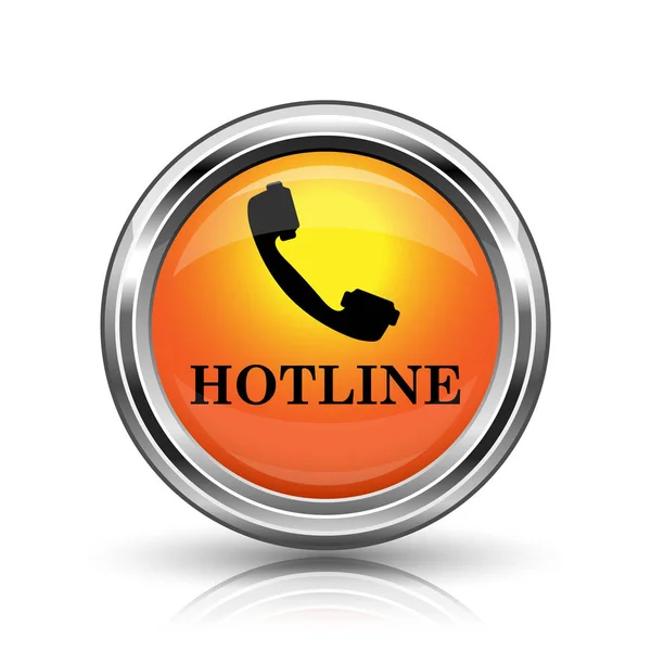 Hotline icon — Zdjęcie stockowe