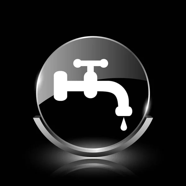 Значок водопровідної води — стокове фото