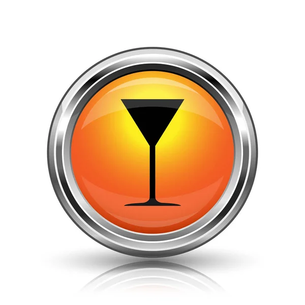 Ikona szklana martini — Zdjęcie stockowe