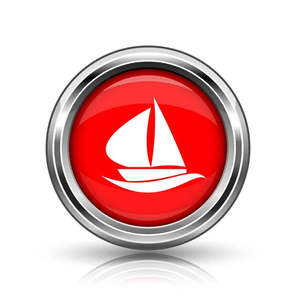 Zeilboot pictogram — Stockfoto