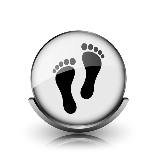 Foot print icon — Stock Photo, Image