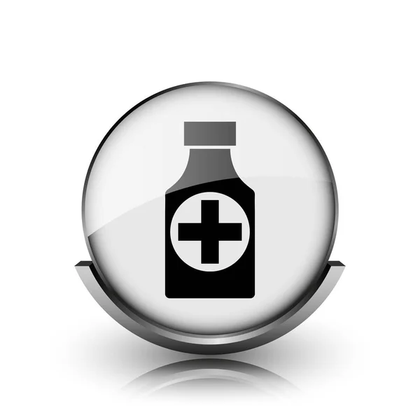 Pills bottle  icon — Stock Photo, Image