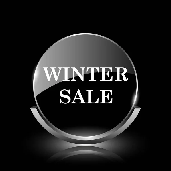 Ícone de venda de inverno — Fotografia de Stock
