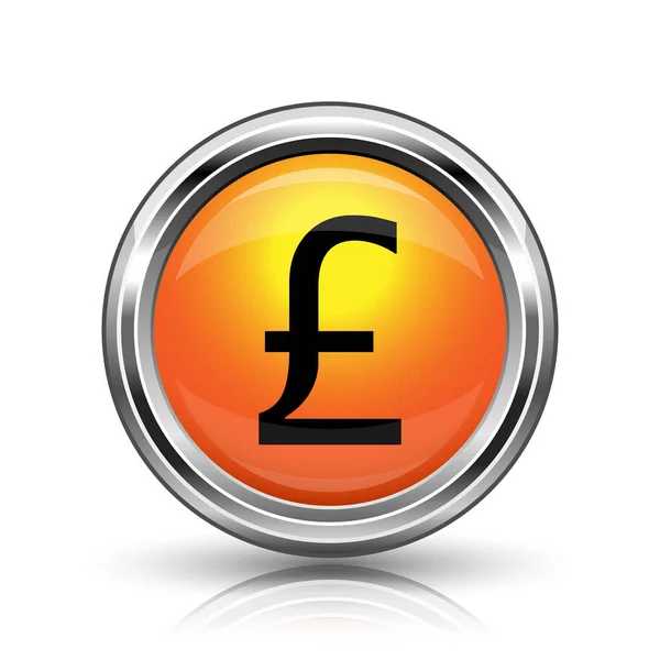 Pound icon — Stock Photo, Image