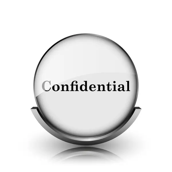 Confidential icon — Stock Photo, Image