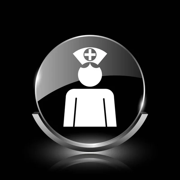 Икона медсестры — стоковое фото