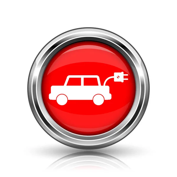 Electric car icon — Stock Photo, Image