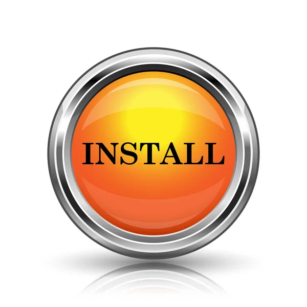 Instalar icono —  Fotos de Stock