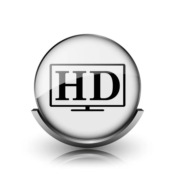 Ícone de tv hd — Fotografia de Stock