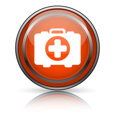 ilk yardım çantası simgesini