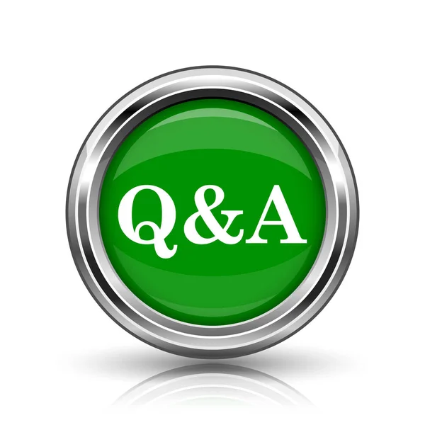 Q&A pictogram — Stockfoto