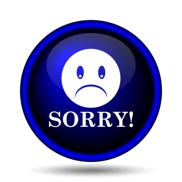 Sorry icon — Stock Photo, Image