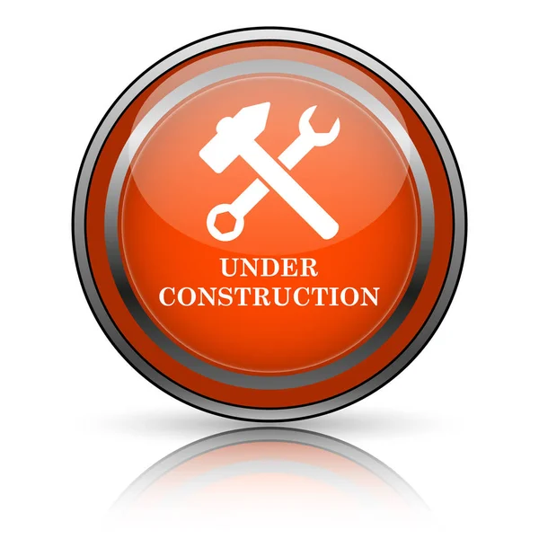 Onder constructie pictogram — Stockfoto