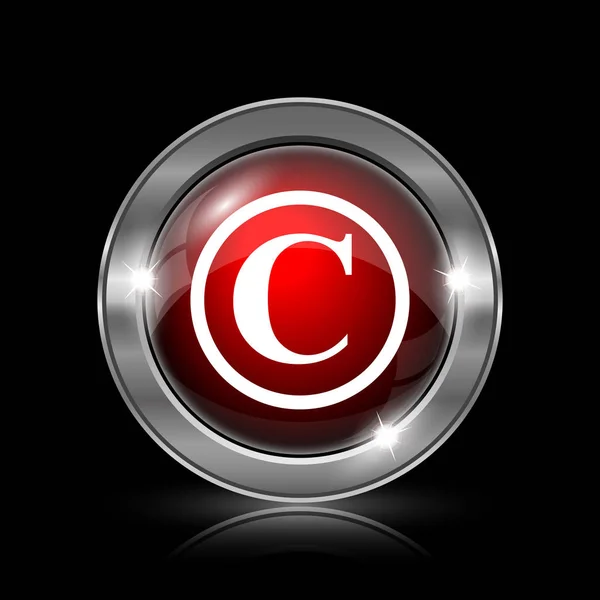 Icono de copyright —  Fotos de Stock