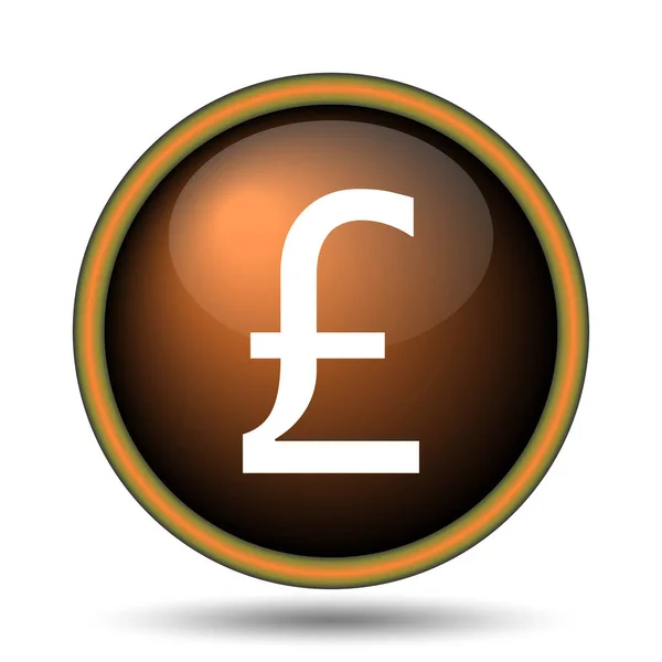 Pound icon — Stock Photo, Image