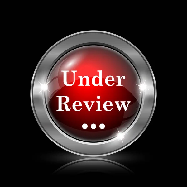 Under review icon — Stock Photo, Image