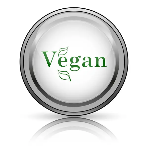 Vegan значок — стокове фото
