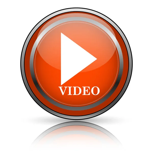 Video play icon — Stock Photo, Image