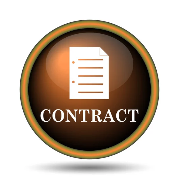 Icono del contrato —  Fotos de Stock