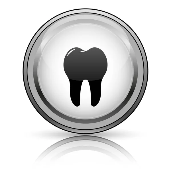 Зуб значок — стокове фото