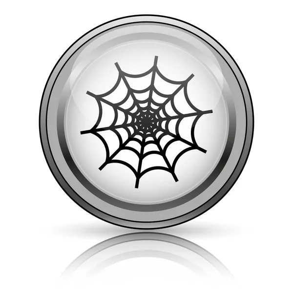 Spinnenweb pictogram — Stockfoto