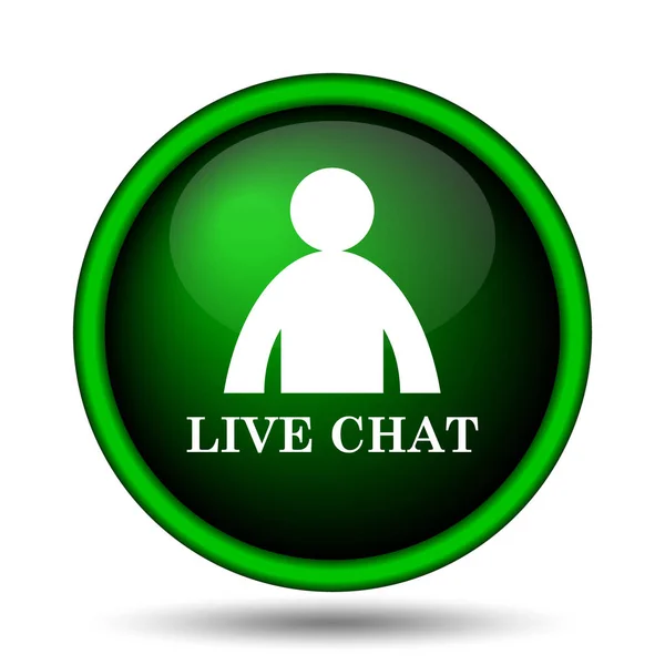 Live chat-pictogram — Stockfoto