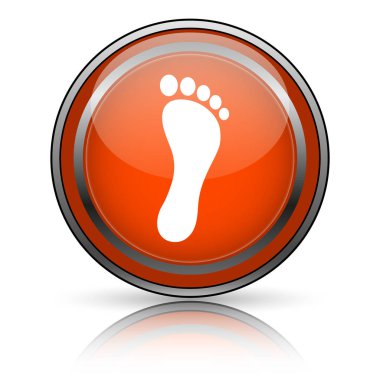 ayak yazdırma simgesi