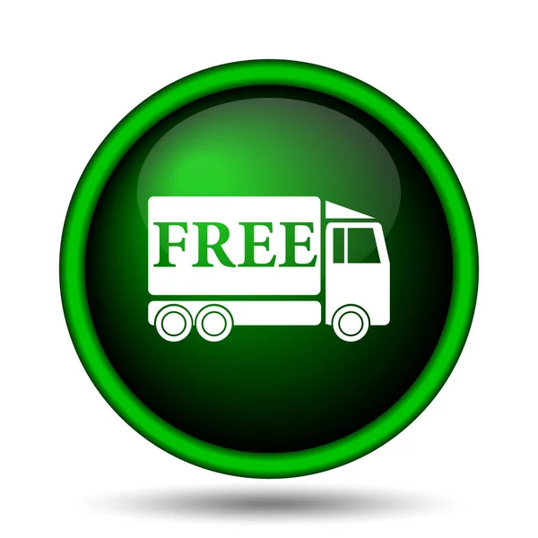 Free delivery truck icon — Stock Photo, Image